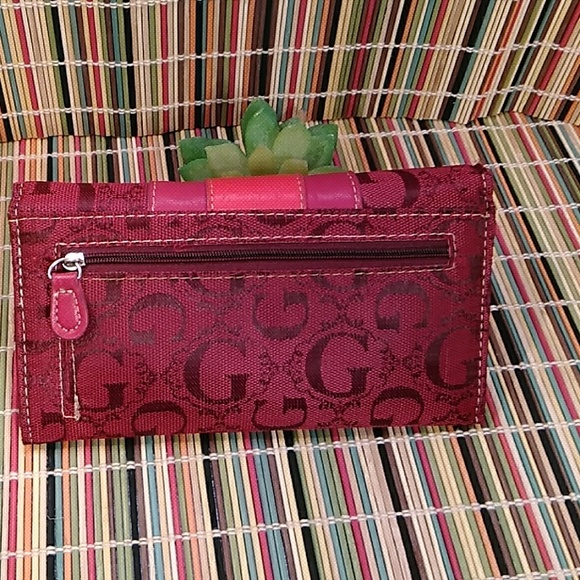 Guess Walet colors red women's - Picture 2 of 8